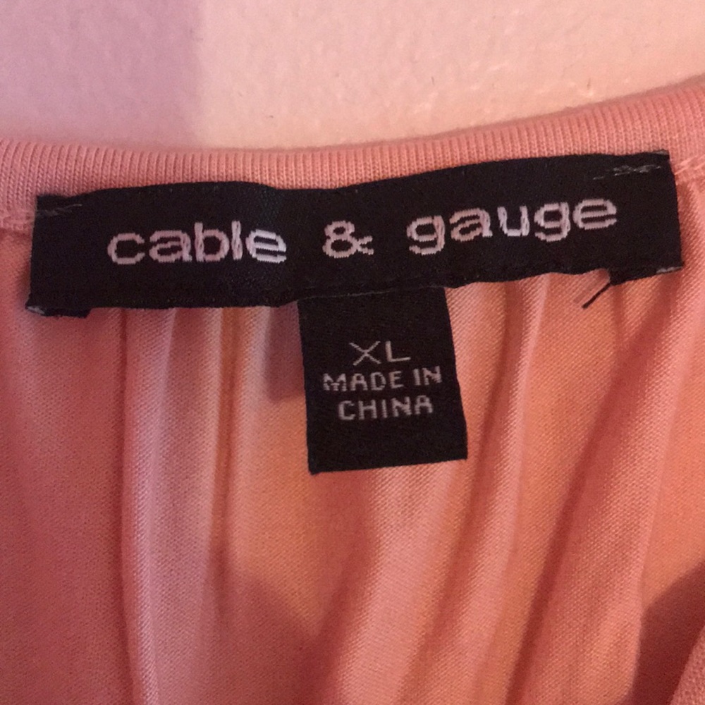 Peach top by cable n gauge - Picture 2 of 2